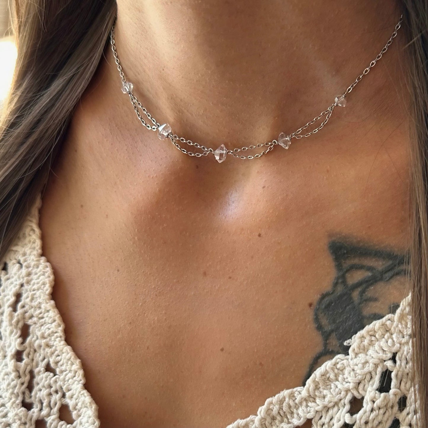 Herkimer Diamond Choker