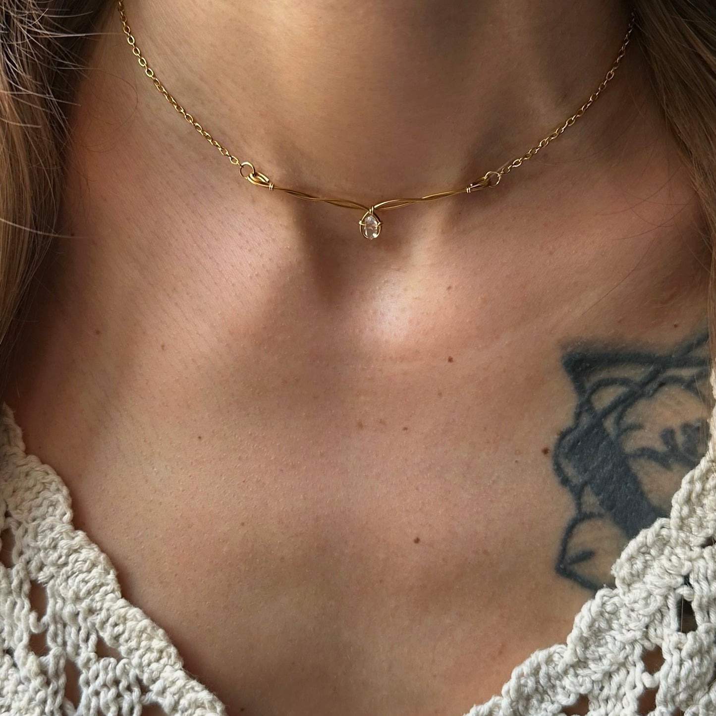 Herkimer Diamond Necklace
