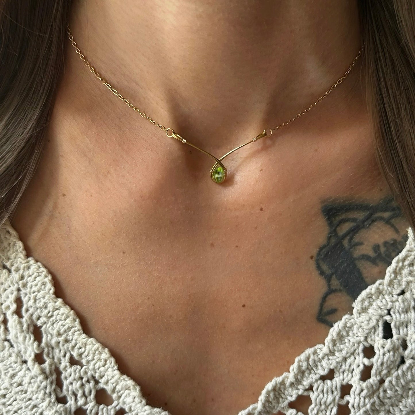 Peridot Necklace