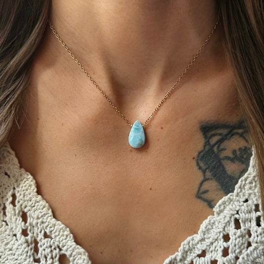 Larimar Necklace