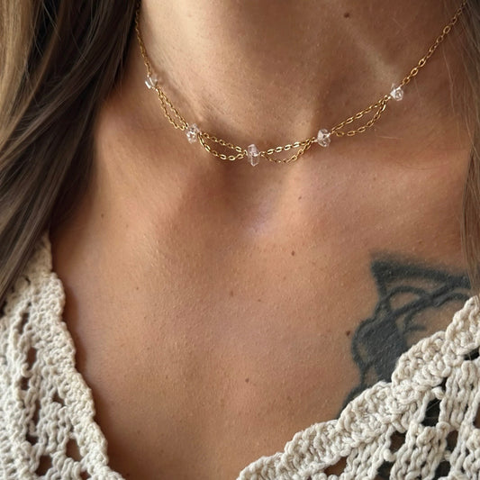 Herkimer Diamond Choker