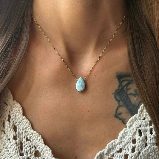 Larimar Necklace