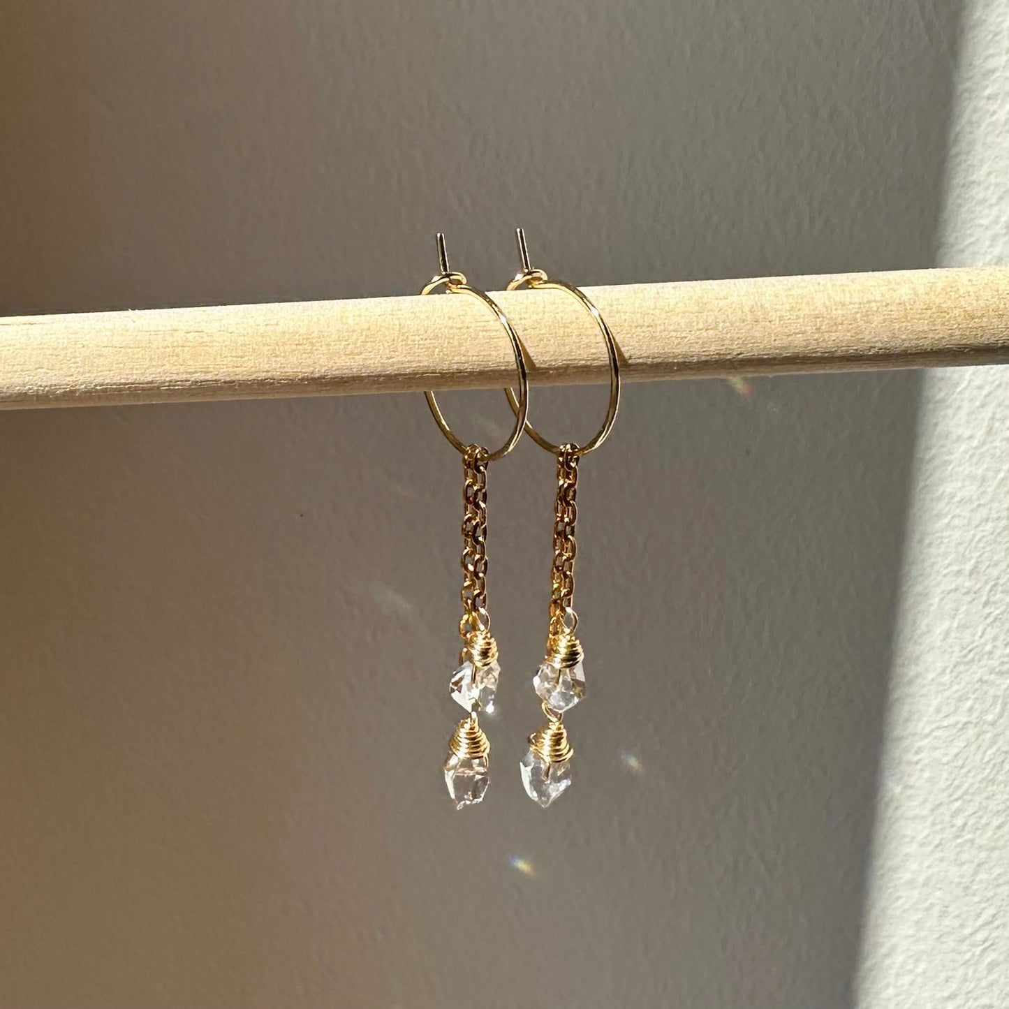 Herkimer Diamond EARRINGS