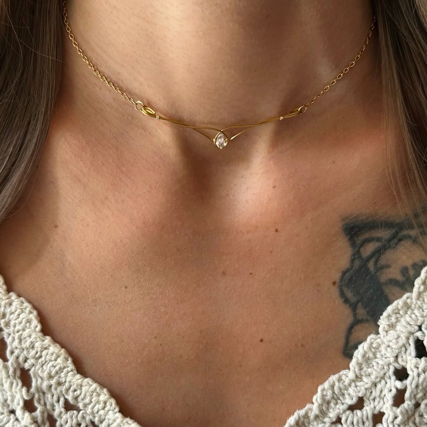 Herkimer Diamond Necklace