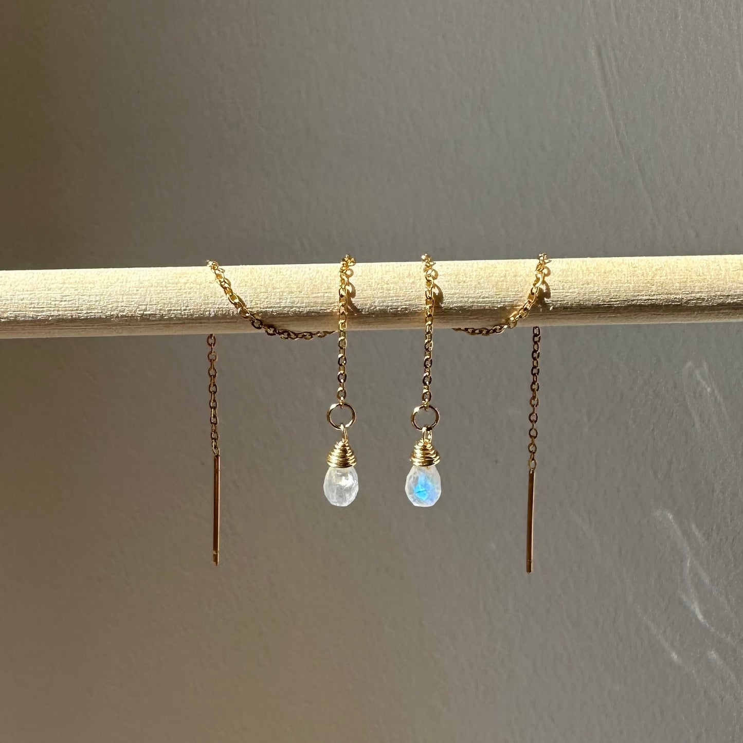 Rainbow Moonstone EARRINGS
