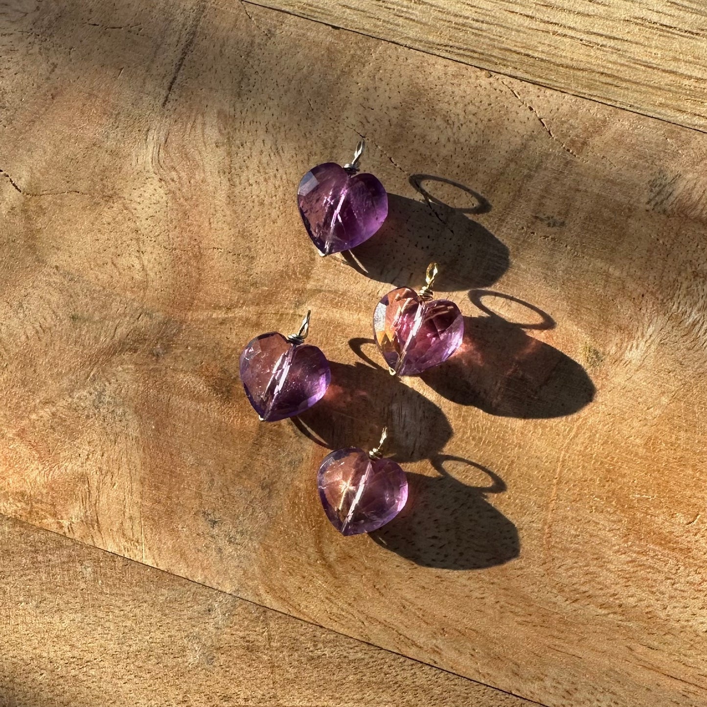 Amethyst Heart