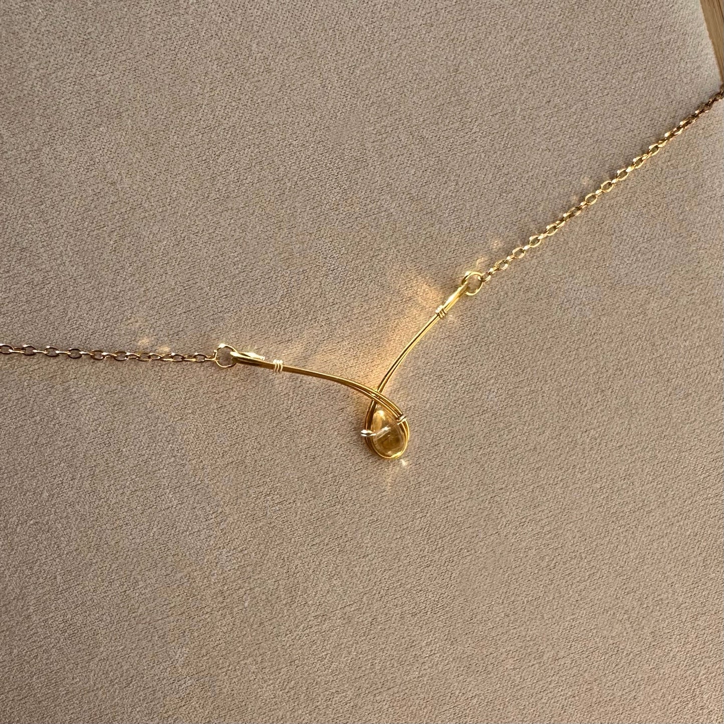 Citrine Necklace