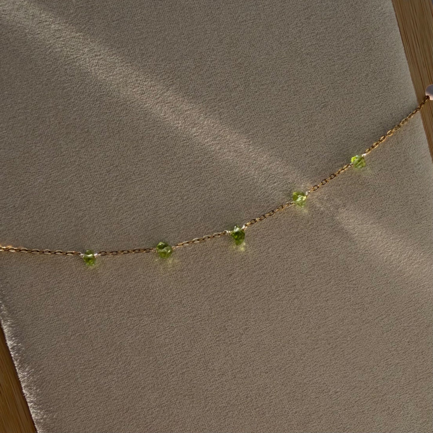 Peridot Choker