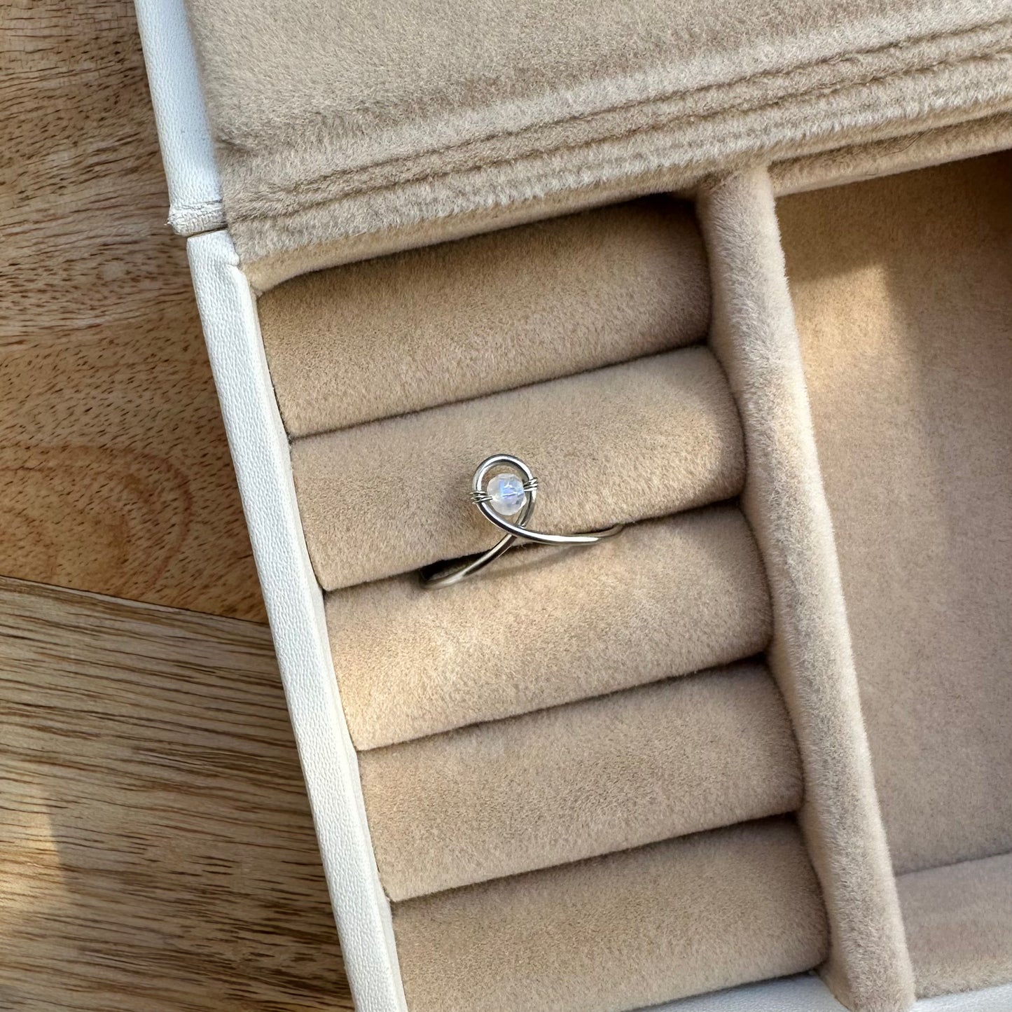 Rainbow Moonstone RING