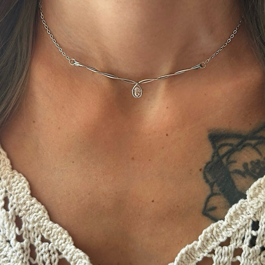 Herkimer Diamond Necklace