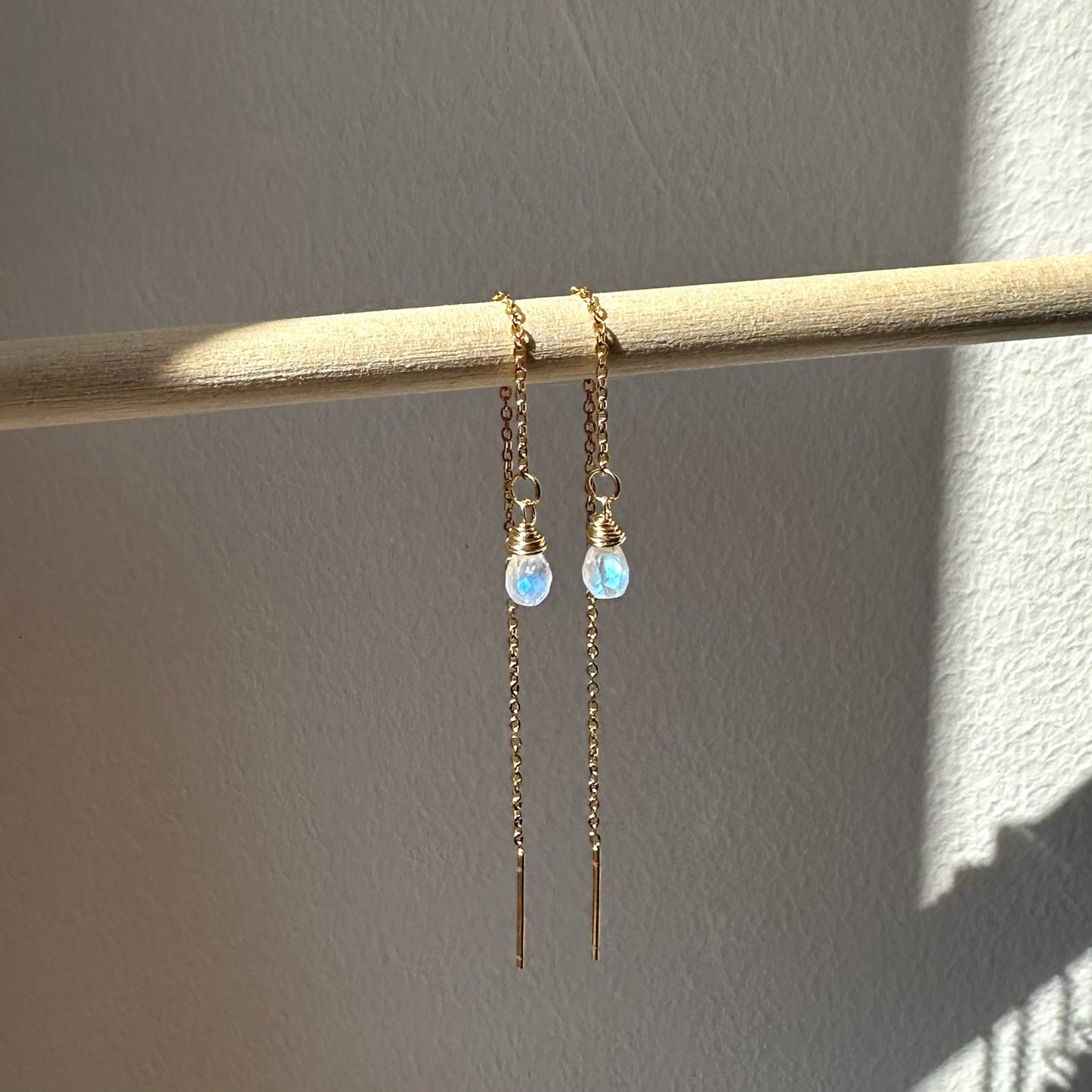 Rainbow Moonstone EARRINGS