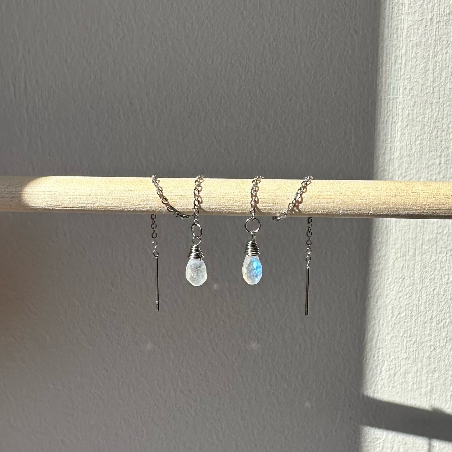 Rainbow Moonstone EARRINGS