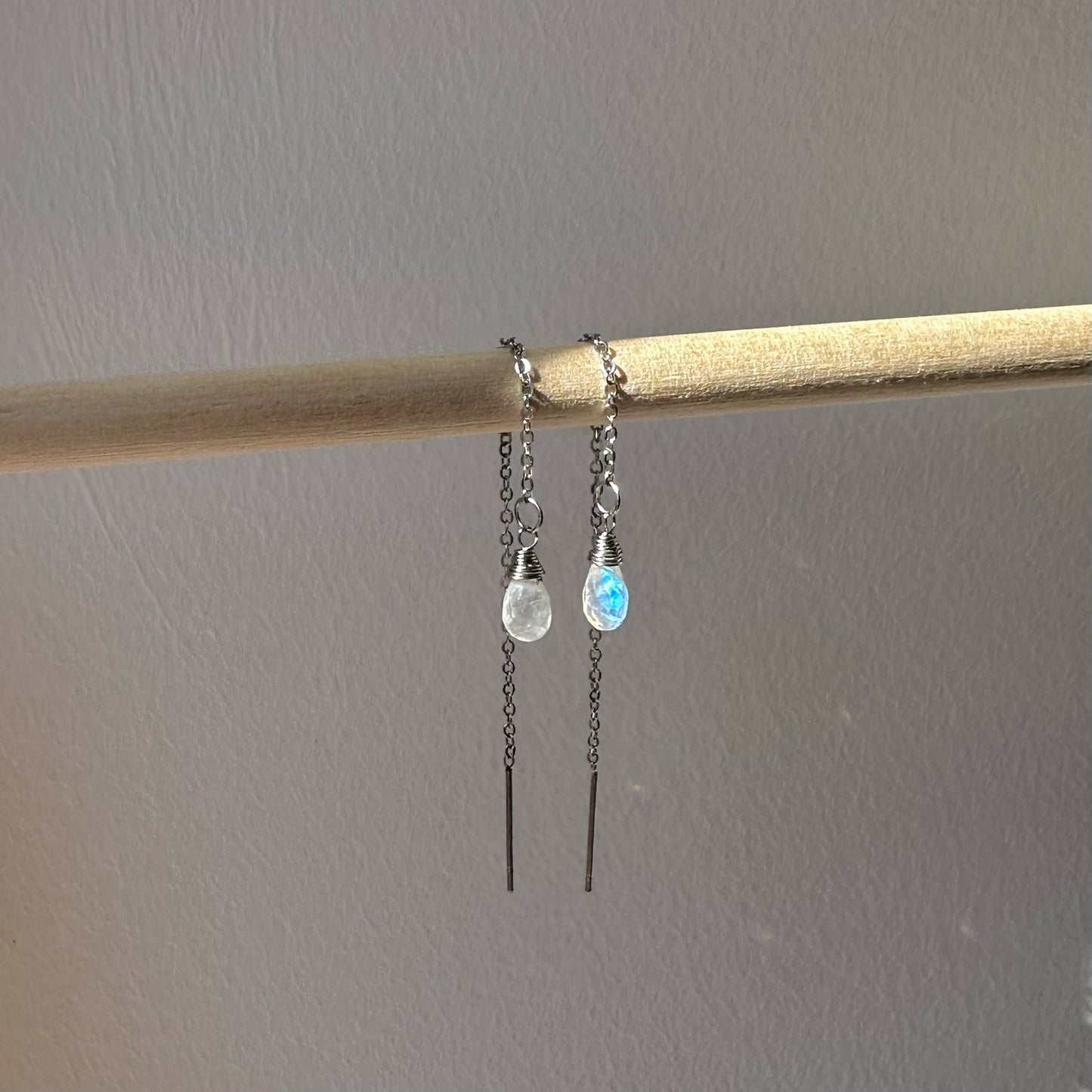 Rainbow Moonstone EARRINGS